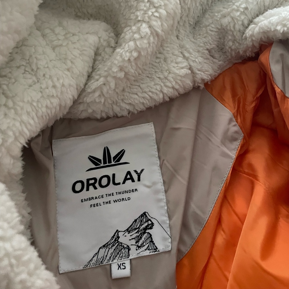 Beige Down Jacket - image 3